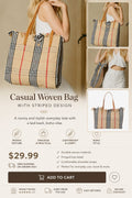 Casual Woven Bag