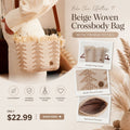 WOVEN CROSSBODY BAG