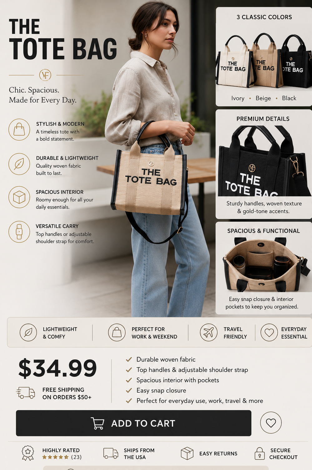 The tote bag